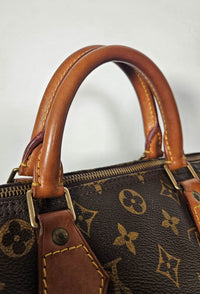 Louis Vuitton Speedy 30 Monogram Cadenas + Clés