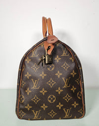 Louis Vuitton Speedy 30 Monogram Cadenas + Clés
