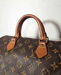 Louis Vuitton Speedy 30 Monogram Cadenas + Clés