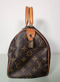 Louis Vuitton Speedy 25 Monogram Cadenas