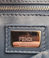 Fendi Peekaboo Mini bleu pétrole