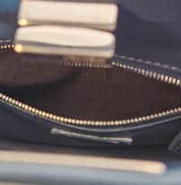 Fendi Peekaboo Mini bleu pétrole