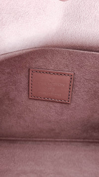 Pochette Félicie Louis Vuitton en cuir Épi rose poudré