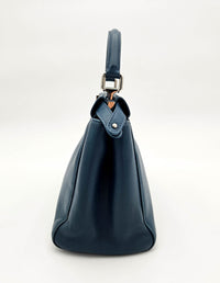 Fendi Peekaboo Mini bleu pétrole