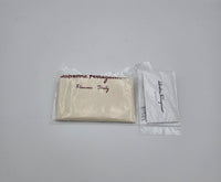 Sac Salvatore Ferragamo Ginny en Cuir Grainé Beige