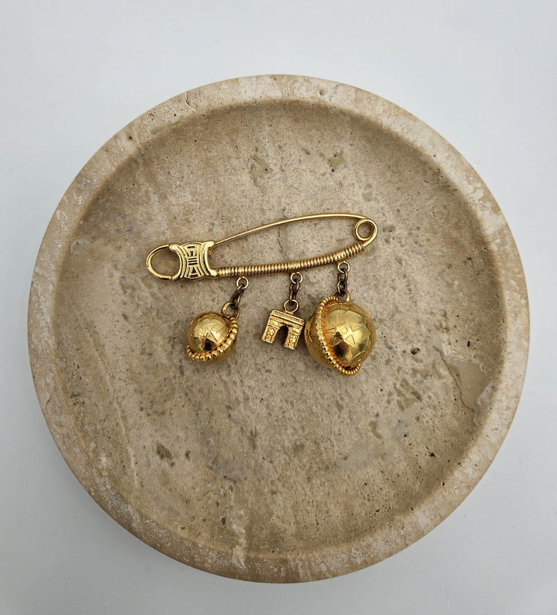 Broche Céline Starball Vintage