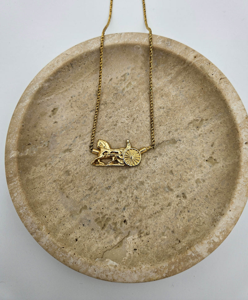 Collier Céline Horse Carriage