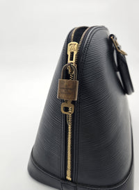 Sac Louis Vuitton Alma Épi Noir