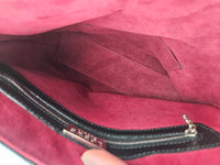 Black leather Loewe bag