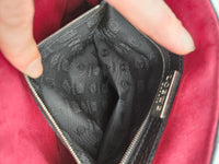 Black leather Loewe bag