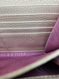 Dionysus Wallet on Chain Gucci blanc