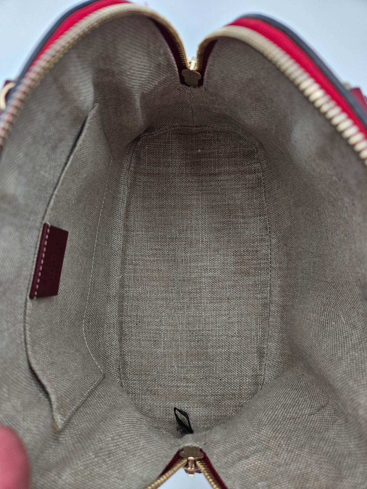 Sac Gucci Guccissima rouge