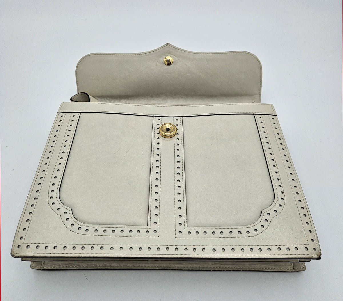 Sac Yves Saint Laurent Vintage  Crossbody Blanc