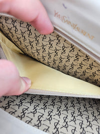Sac Yves Saint Laurent Vintage  Crossbody Blanc