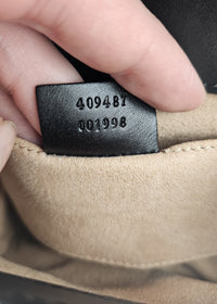 Sac Gucci Padlock Guccissima Noir