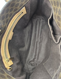 Tote Céline en toile Macadam marron – Vintage