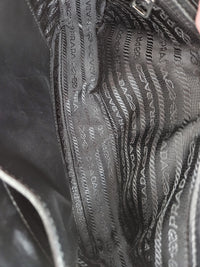 Sac Prada en cuir Saffiano noir