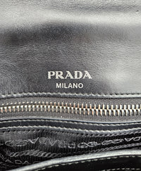 Sac Prada en cuir Saffiano noir