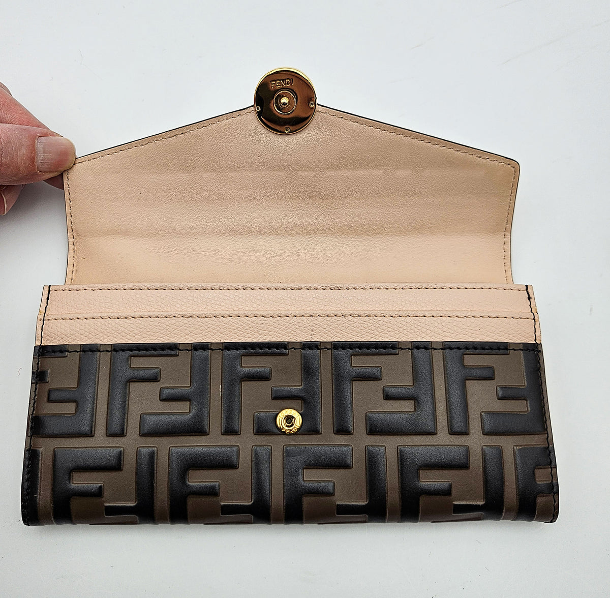 Portefeuille Fendi Zucca FF