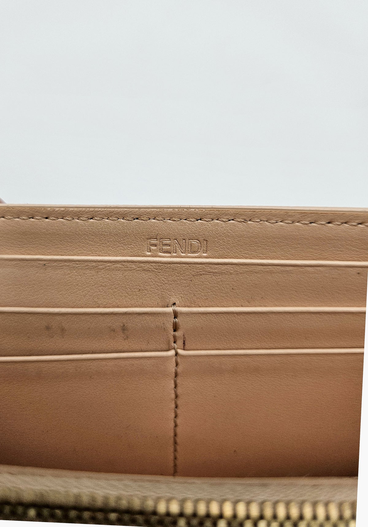 Portefeuille Fendi Zucca FF