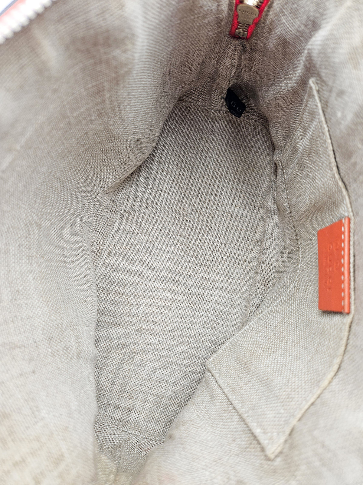 Sac Dome Guccissima cuir orange mandarine