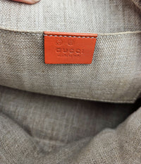 Sac Dome Guccissima cuir orange mandarine