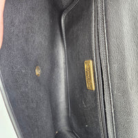 Dior crossbody cuir noir vintage