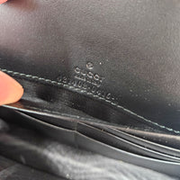 Gucci Wallet on Chain Guccissima Noir
