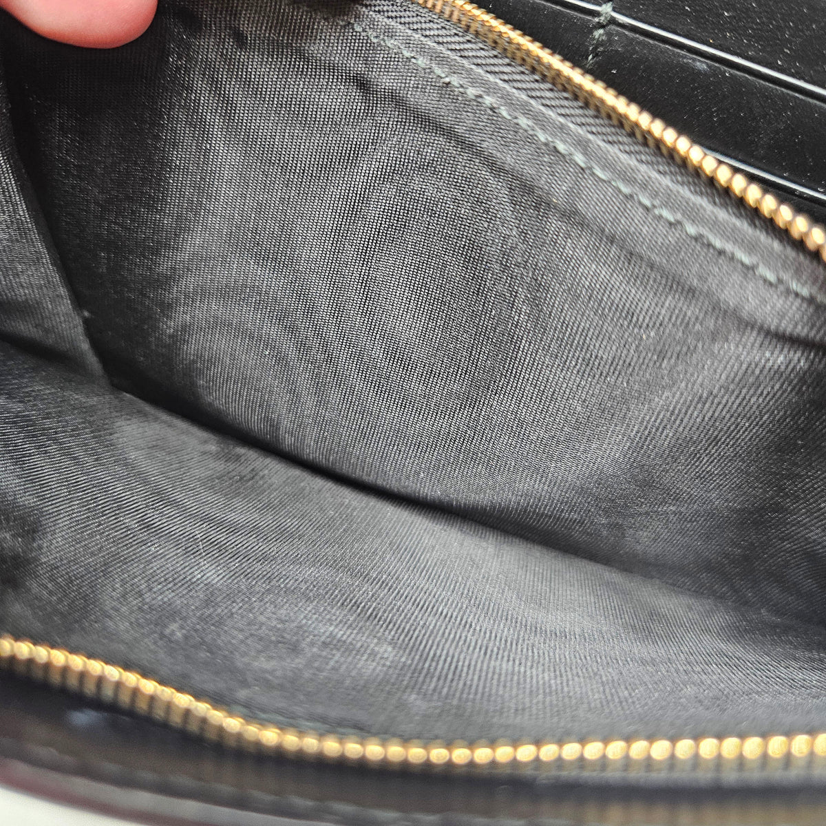 Gucci Wallet on Chain Guccissima Noir