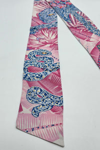 Cartier Bandeau Twilly Soie "Panthère in the Jungle"