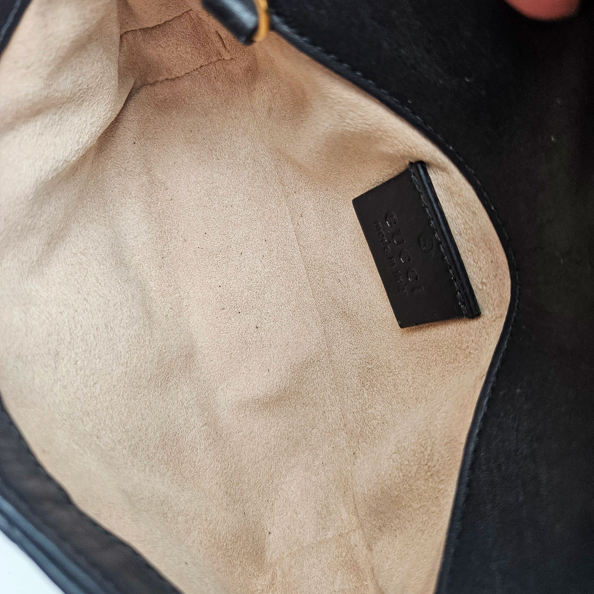 Sac Gucci GG Marmont Super Mini Matelassé Noir