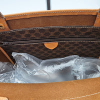 Céline Cabas Tote Toile Macadam Vintage