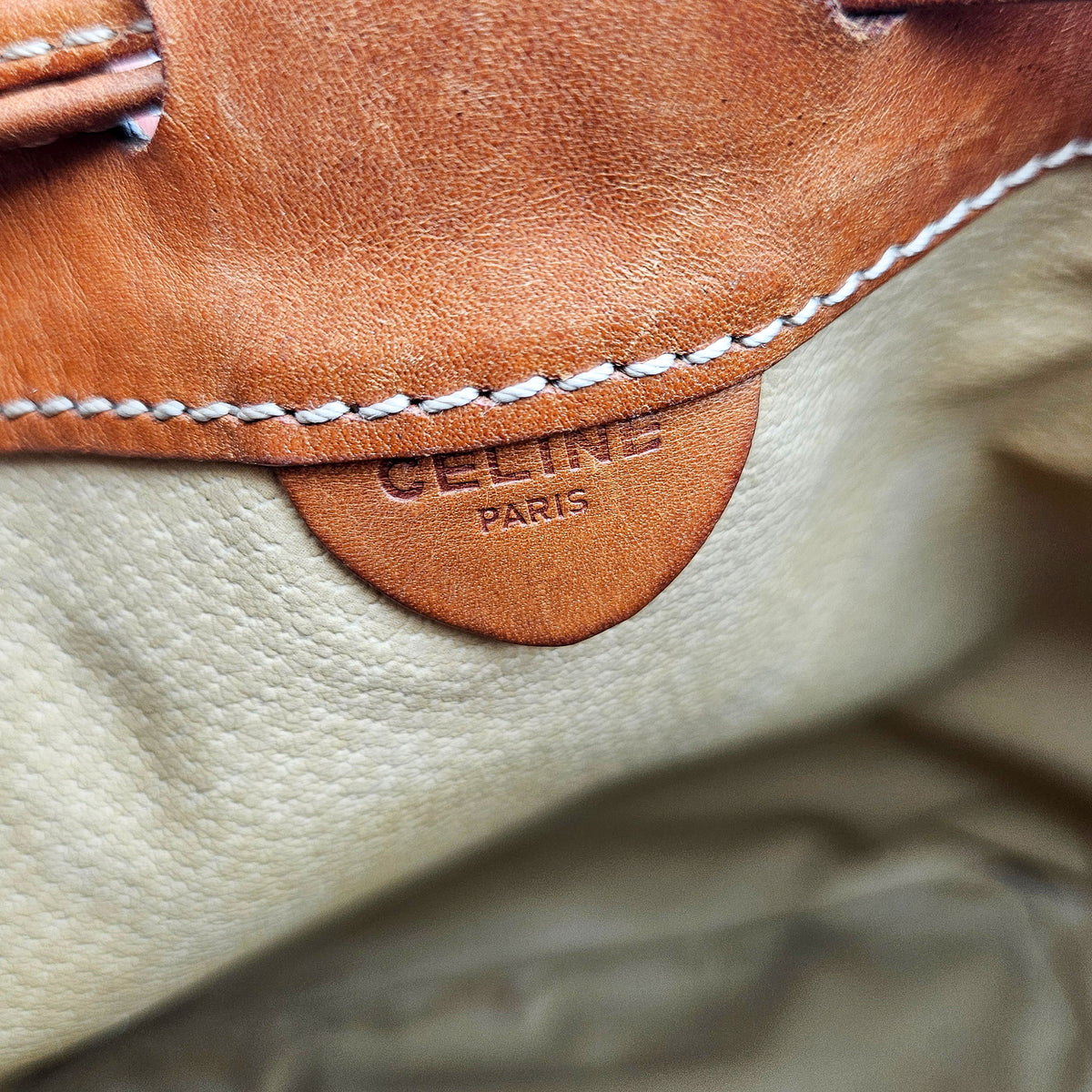 Céline Bucket Bag Seau Macadam Vintage