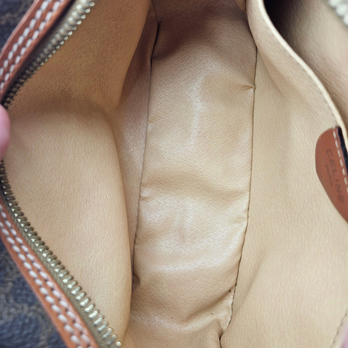 Céline Mini Camera Bag Macadam Vintage 1986