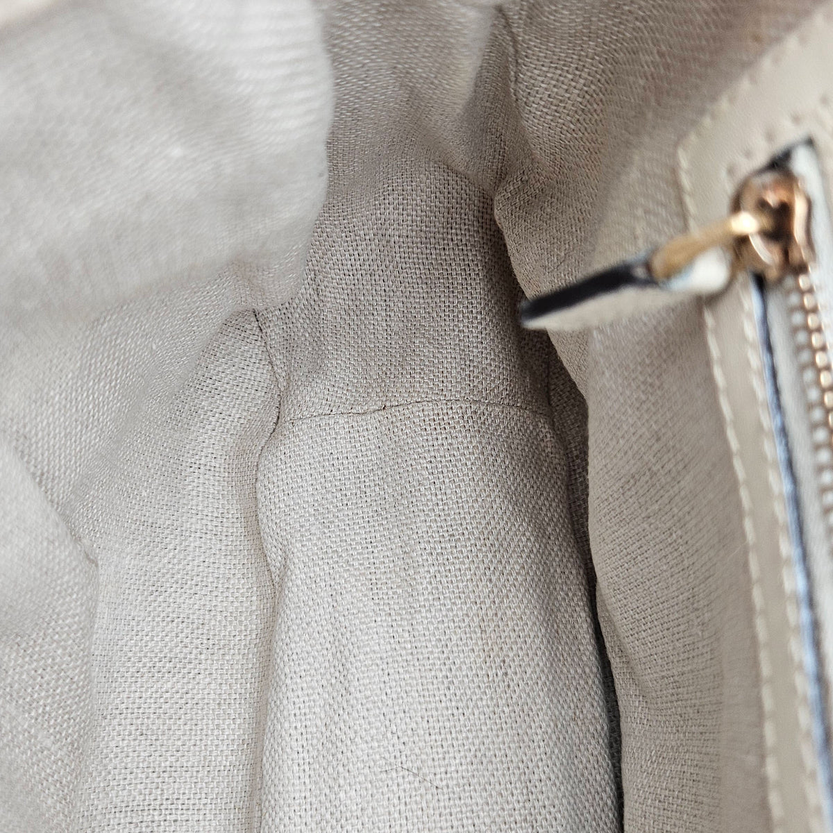 Gucci Snaffle Bit Medium Blanc Cassé