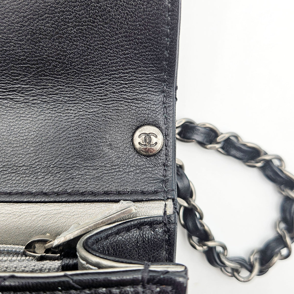 Chanel My Precious Pearls Mini Flap Noir