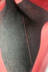 Céline Trio Corail Cuir Agneau Lisse
