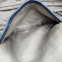 Miu Miu Coffer Cuir d'Agneau Bleu Marine