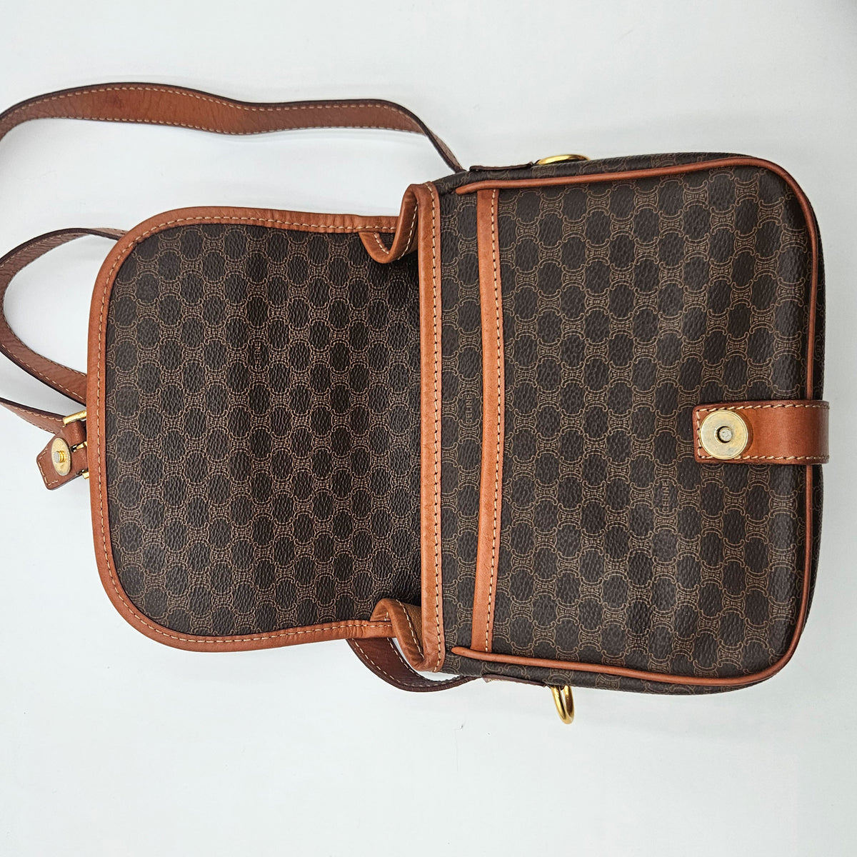 Céline Vintage Macadam Besace Crossbody [IMAGE A REFAIRE]
