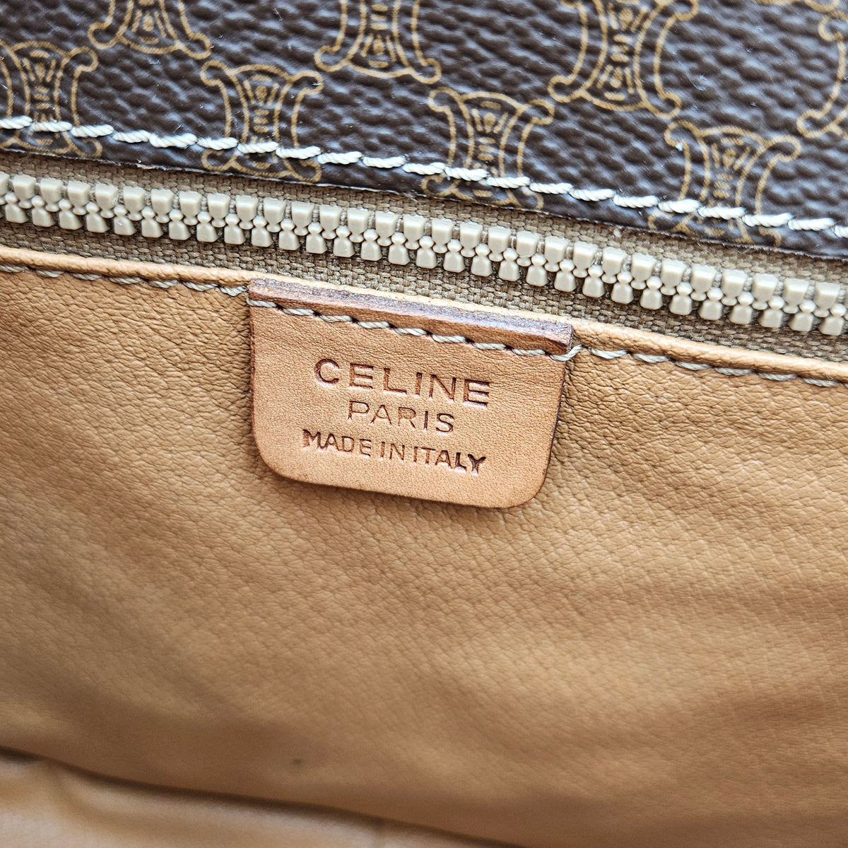 Céline Vintage Macadam Besace Crossbody [IMAGE A REFAIRE]