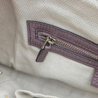 Gucci Soho Cuir Grainé Irisé Lilas