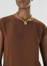 Vintage Grossé Heart Necklace