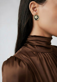 Versace Vintage Clip-On Earrings