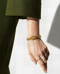 Bracelet chaîne en calèche vintage CELINE