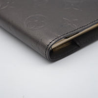 Agenda PM Louis Vuitton Cuir Mat Monogramme Noir Anthracite