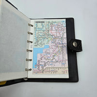 Agenda PM Louis Vuitton Cuir Mat Monogramme Noir Anthracite