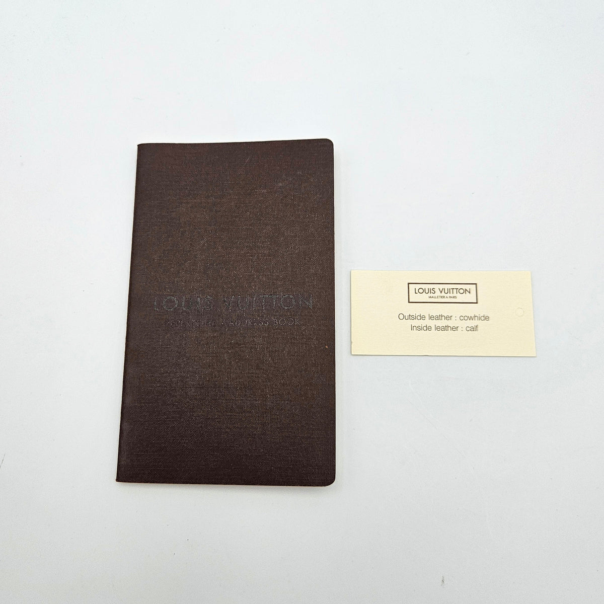 Agenda PM Louis Vuitton Cuir Mat Monogramme Noir Anthracite