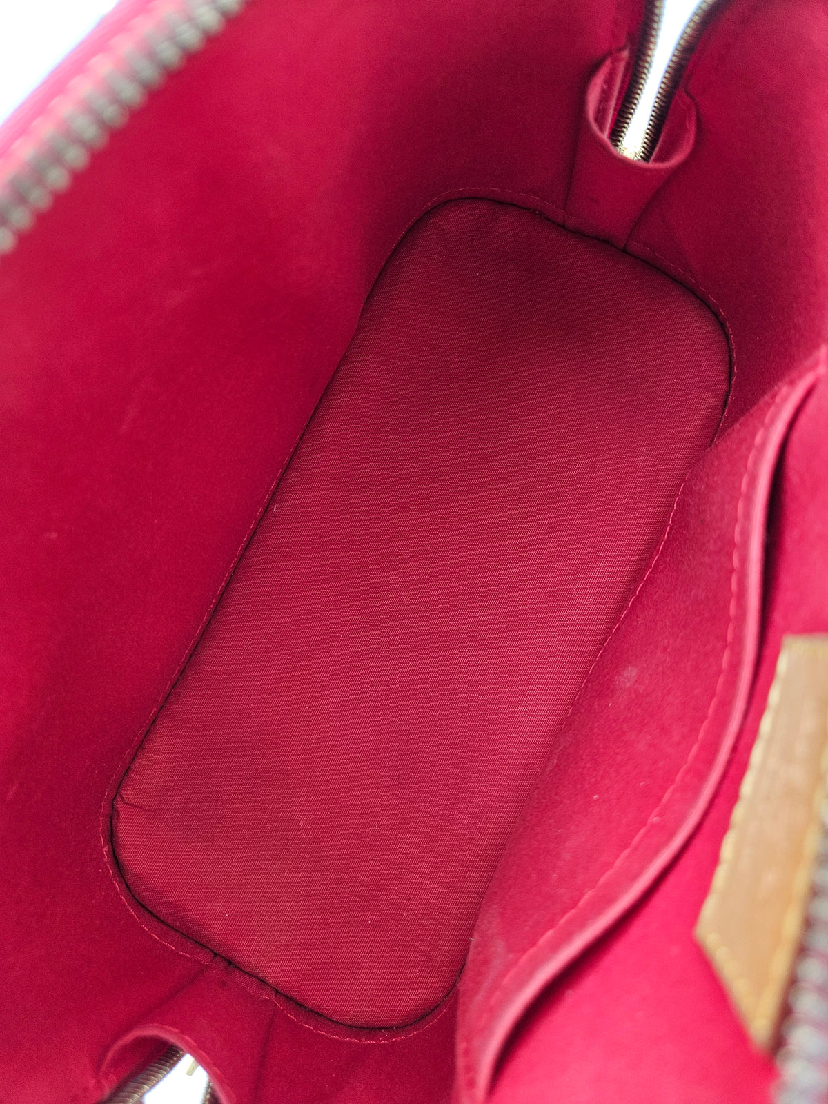 Sac Louis Vuitton Alma BB Vernis Rouge