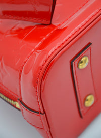 Sac Louis Vuitton Alma BB Vernis Rouge