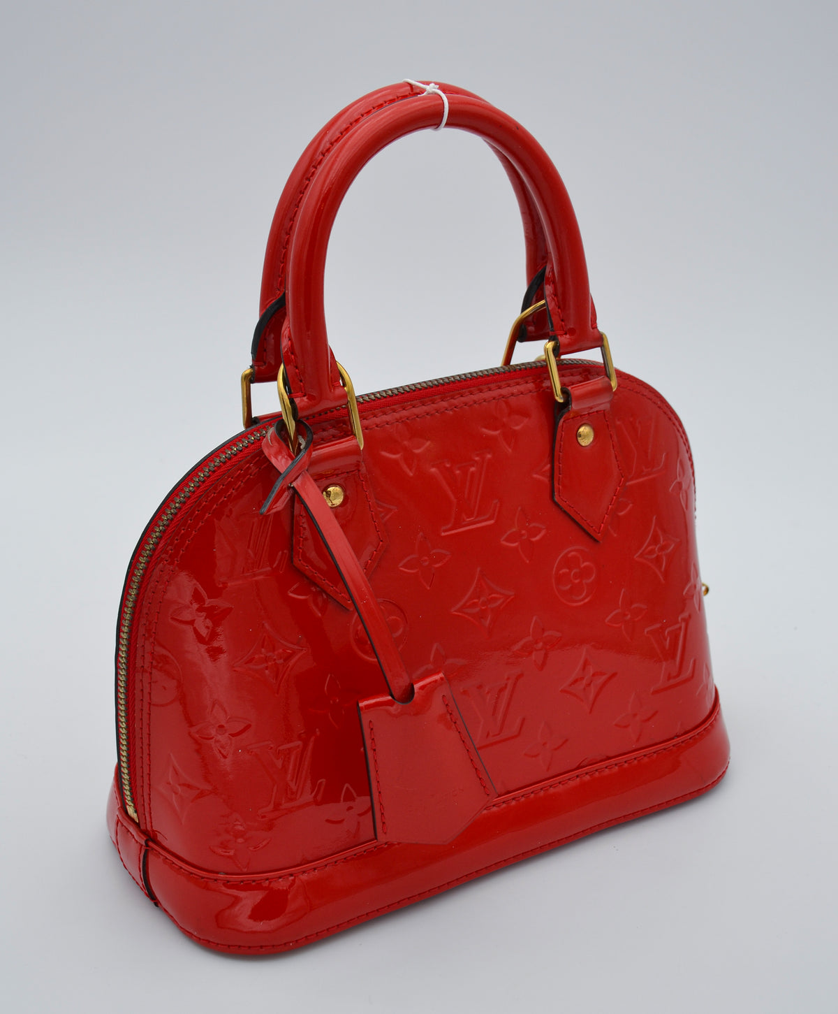 Sac Louis Vuitton Alma BB Vernis Rouge